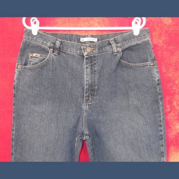 Lee Relaxed Bootcut Jeans Size 14 - Picture 3 of 8